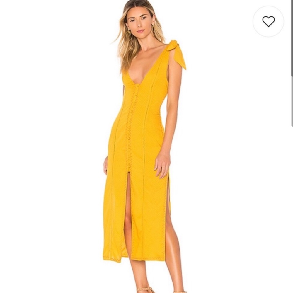 Tularosa Revolve Birdie Dress in Ginger